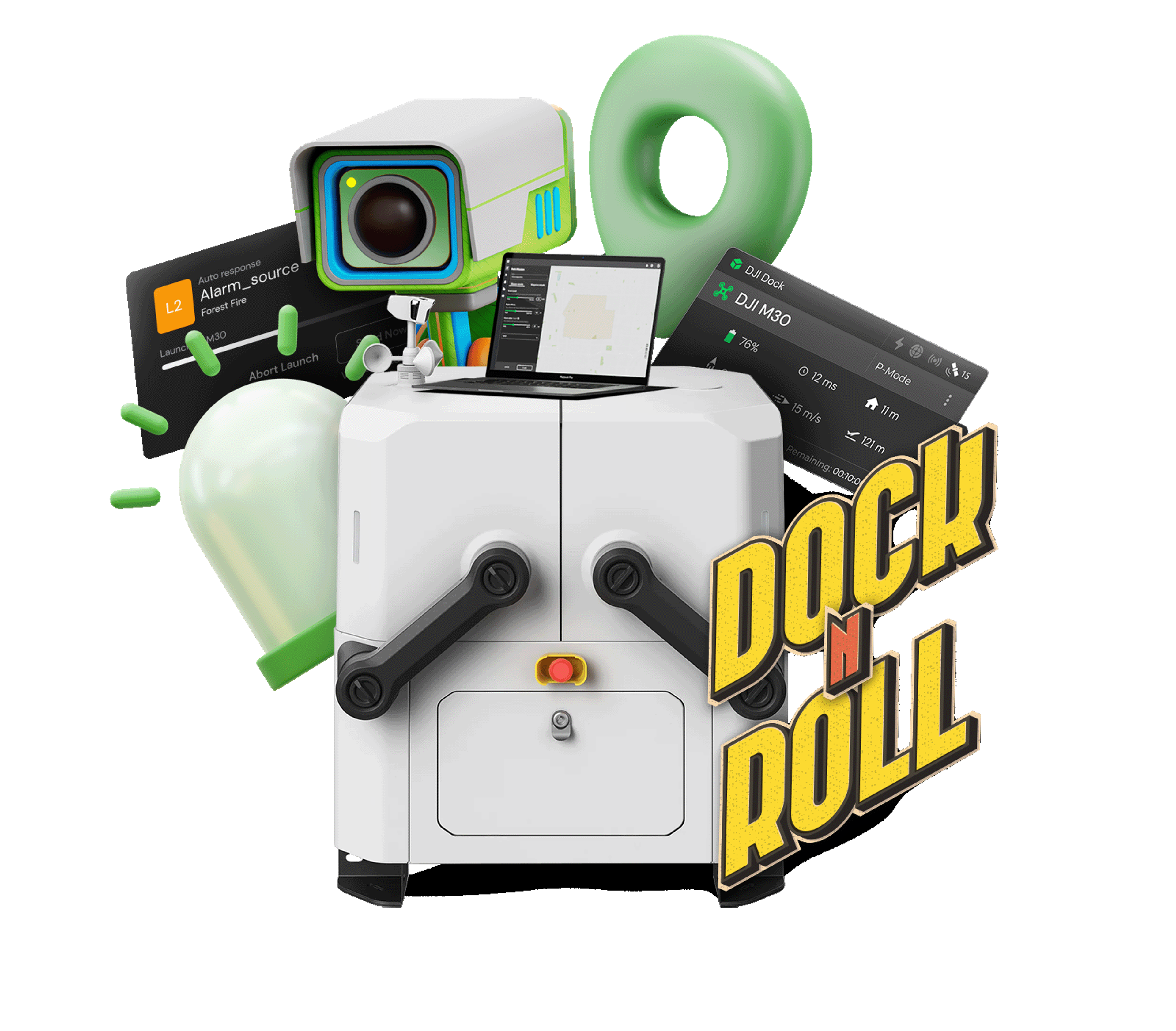 Autonome Drohnen im Einsatz: Maximierung der Sicherheitsoperationen mit DJI Dock