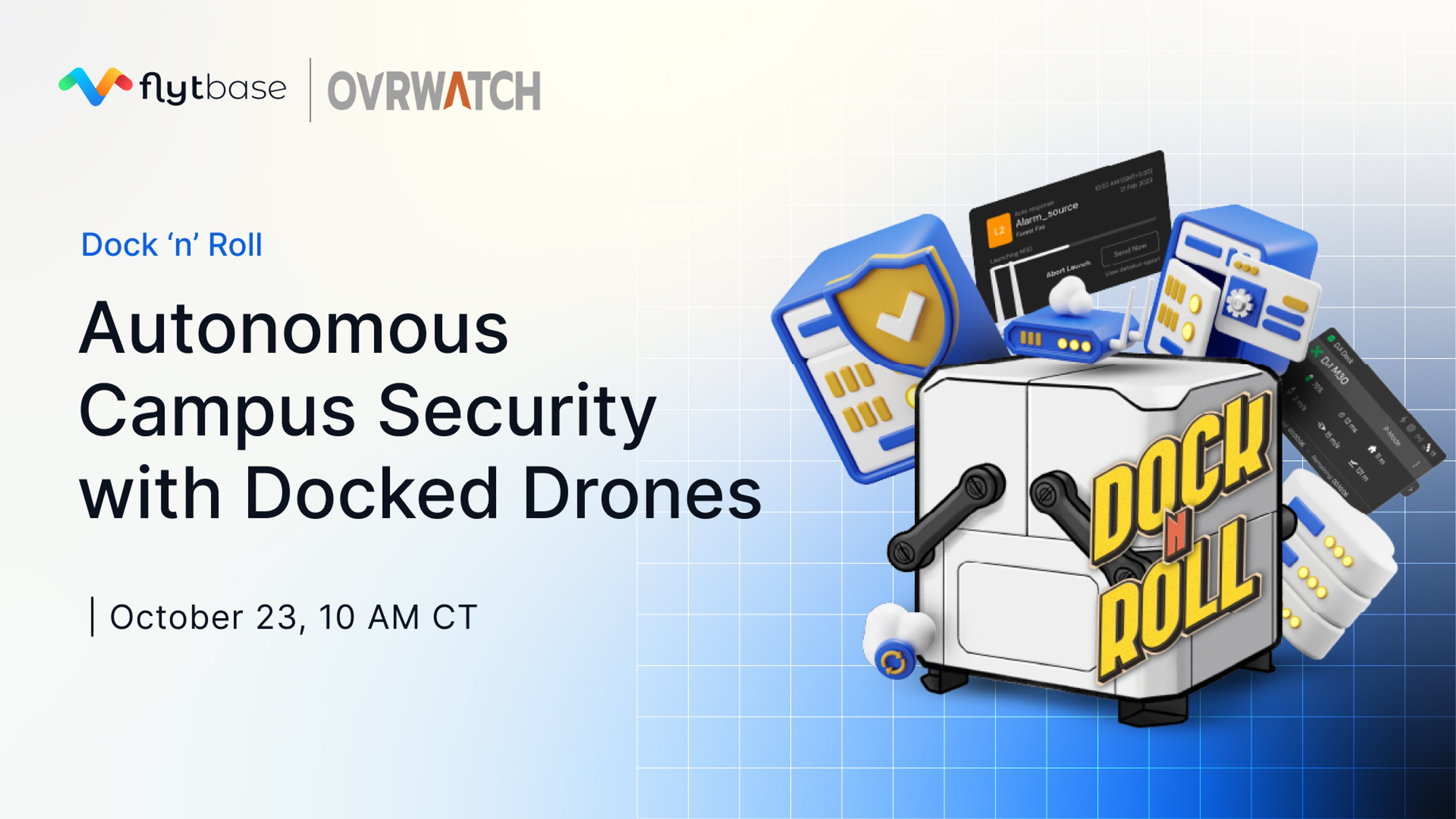 Автономная безопасность кампуса: как OvrWatch и FlytBase меняют подход к реагированию на инциденты.