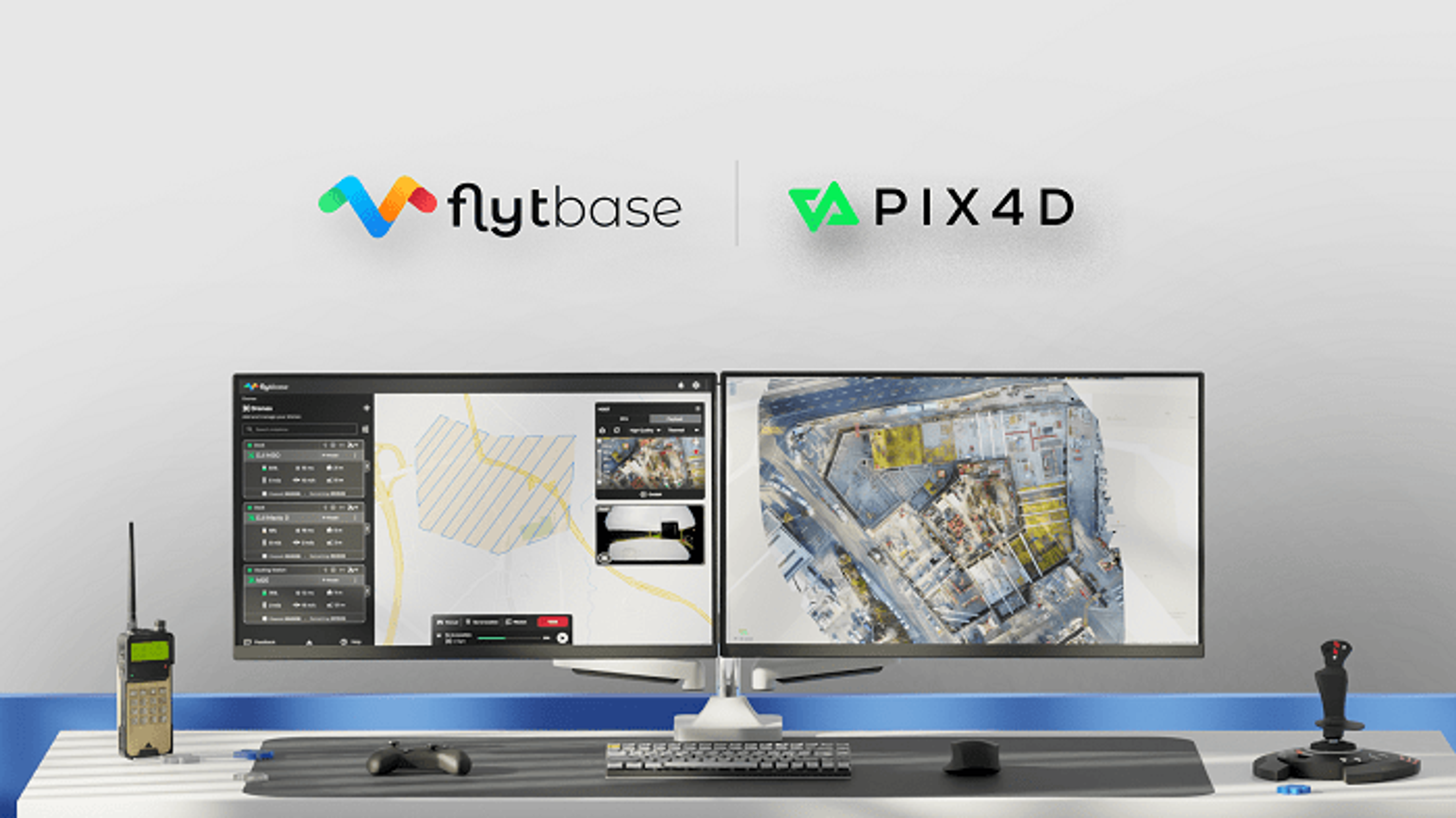 شراكة بين FlytBase و Pix4D لتبسيط عمليات معالجة بيانات الطائرات بدون طيار