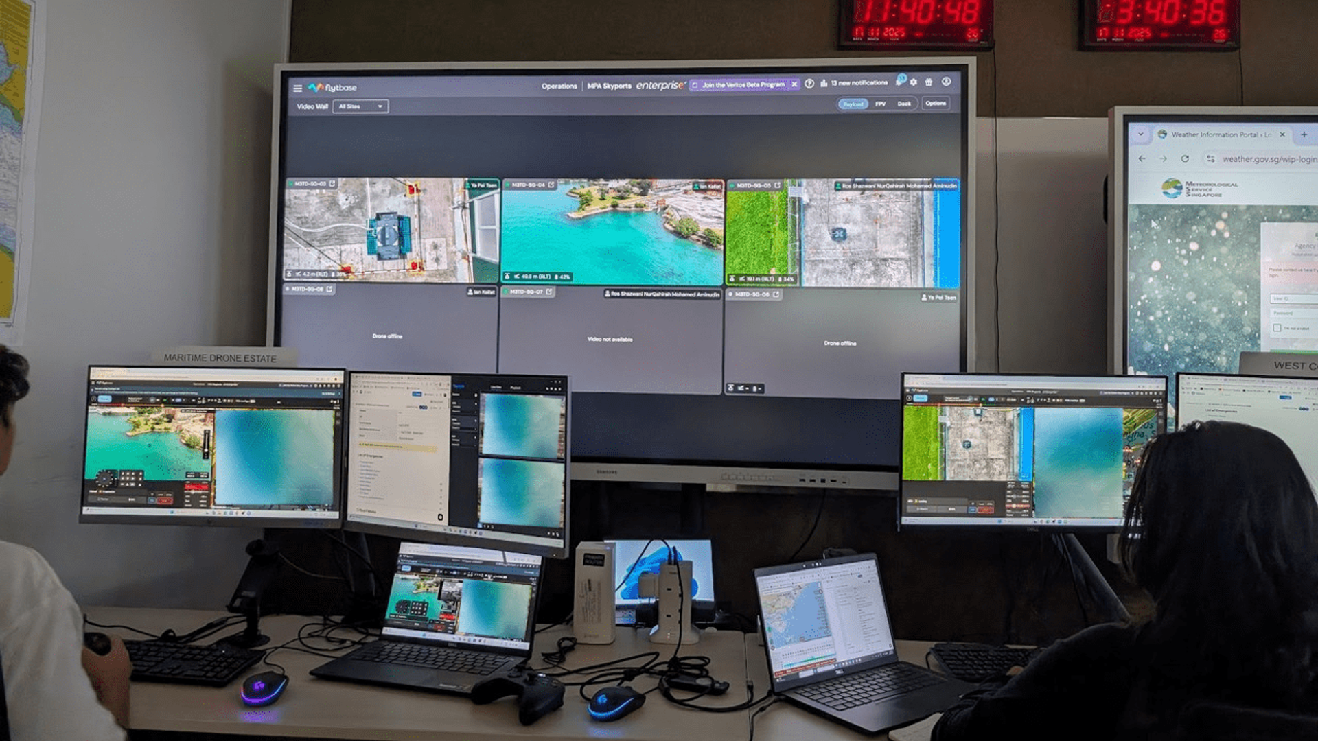 How Singapore's Port Authority Cut Drone Deployment Time by 80% Across Its Port Waters