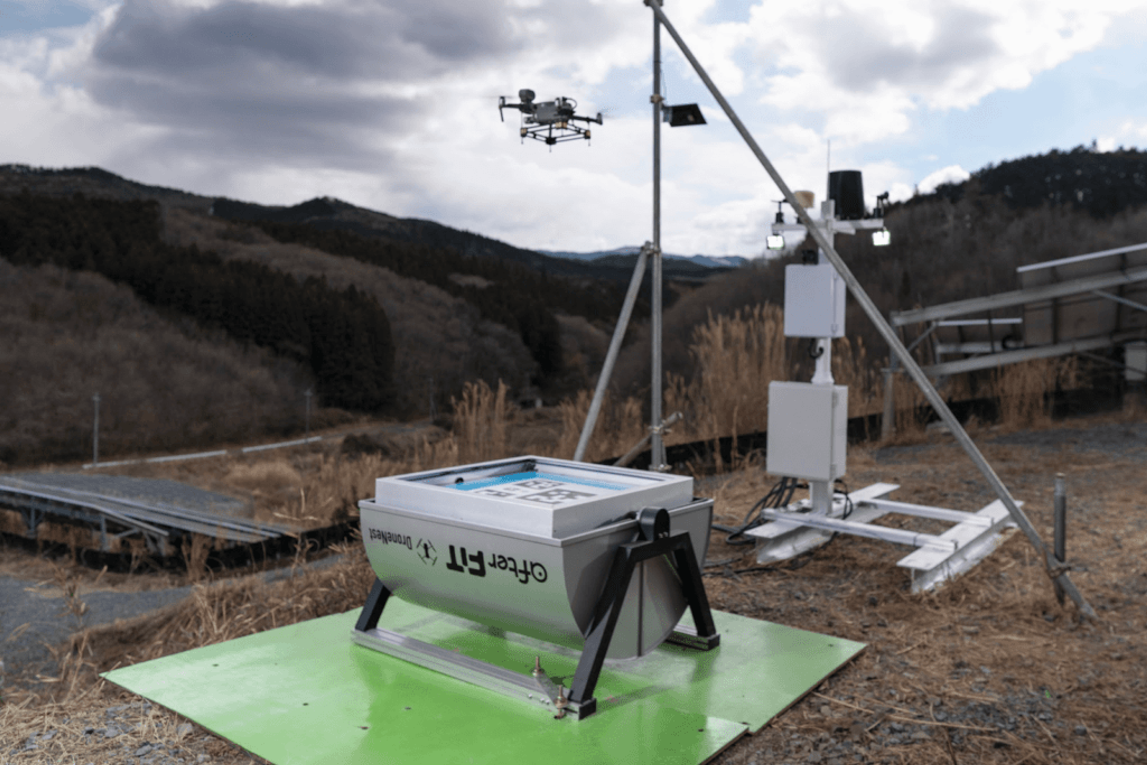 drone solar farm inspection