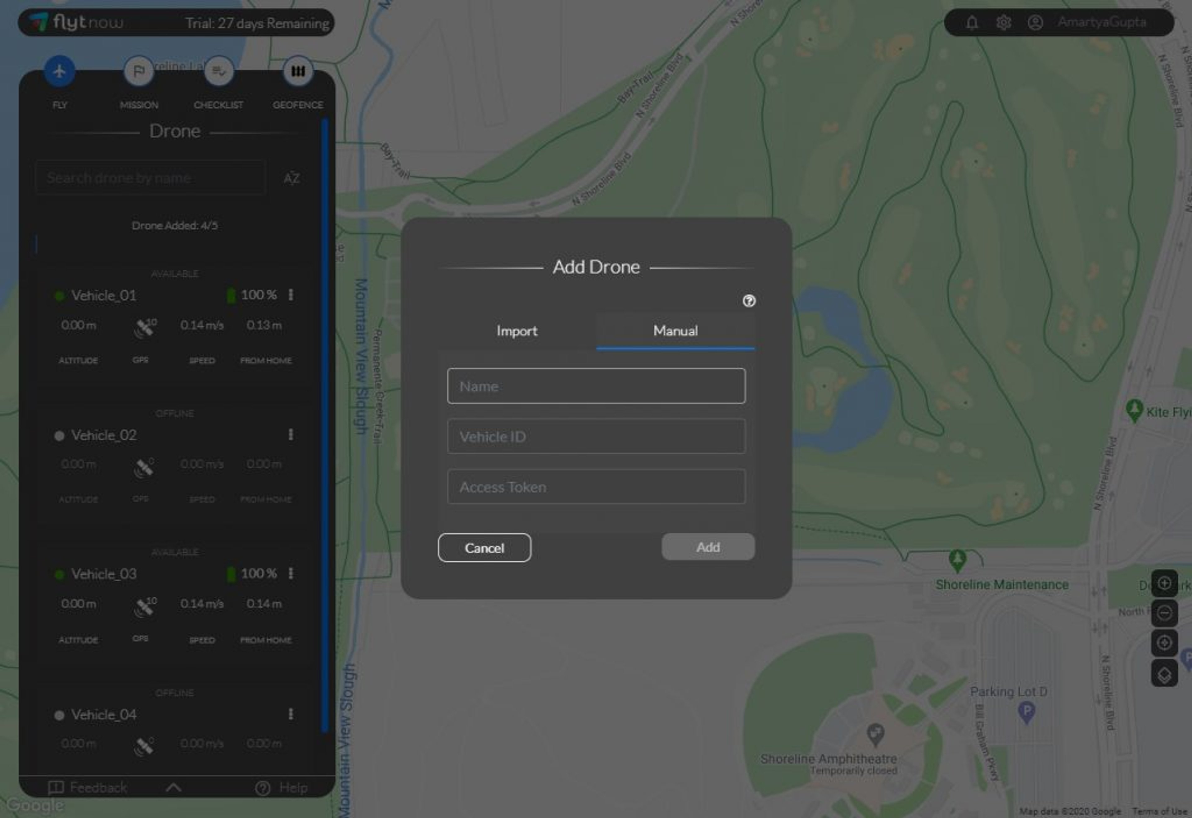 drone delivery software
