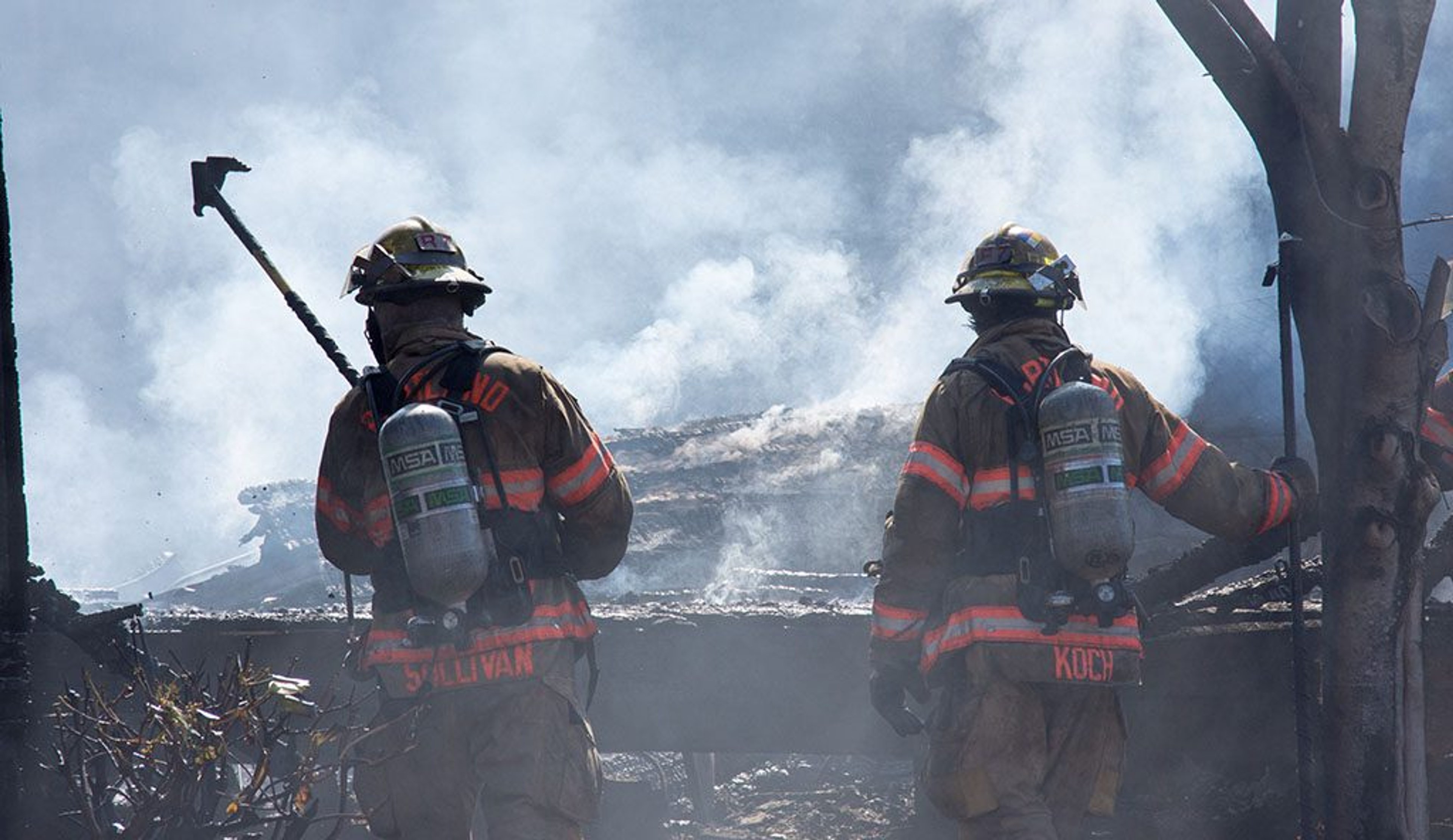 firefighting using drones
