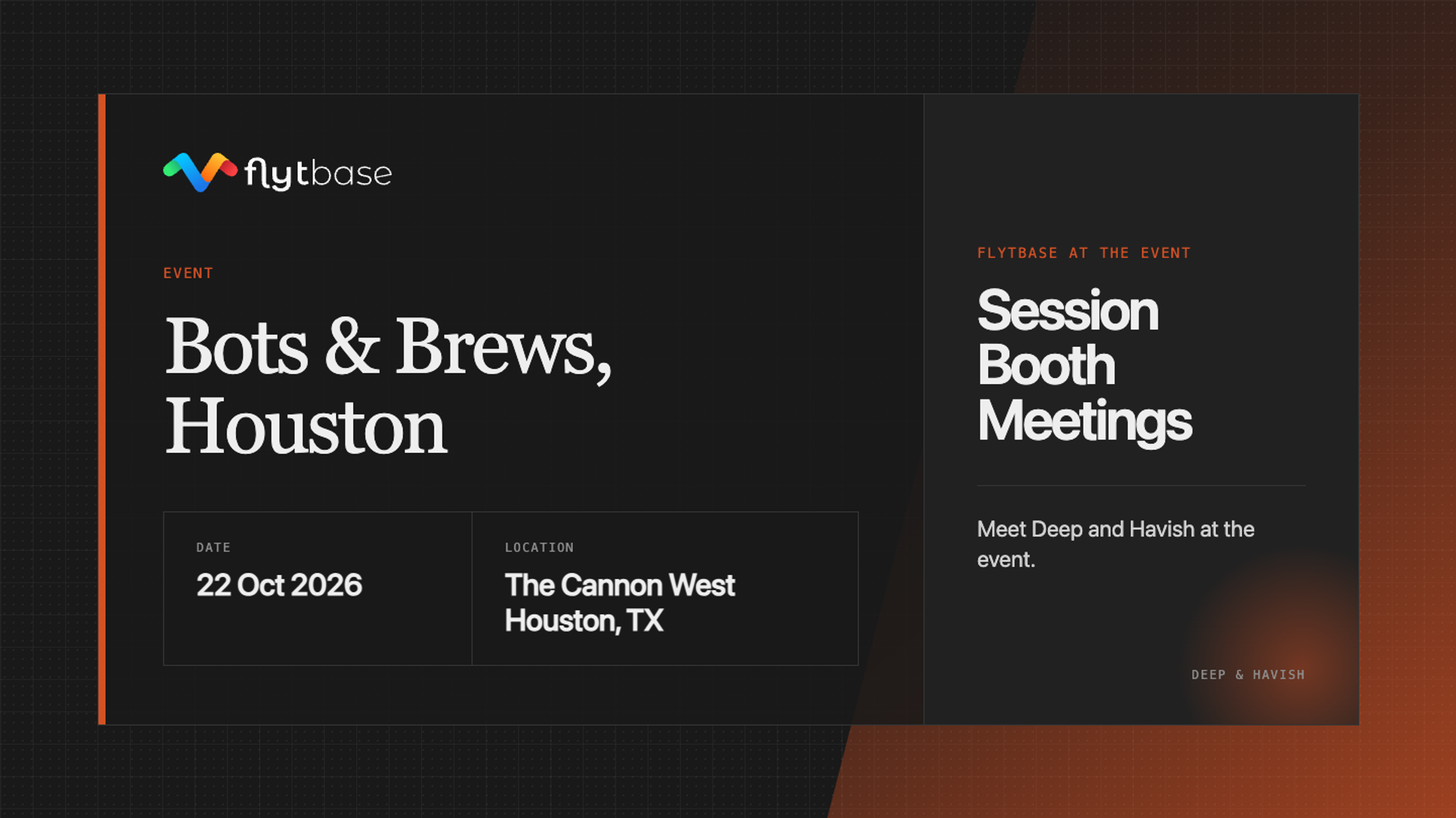 Bots & Brews，休斯顿