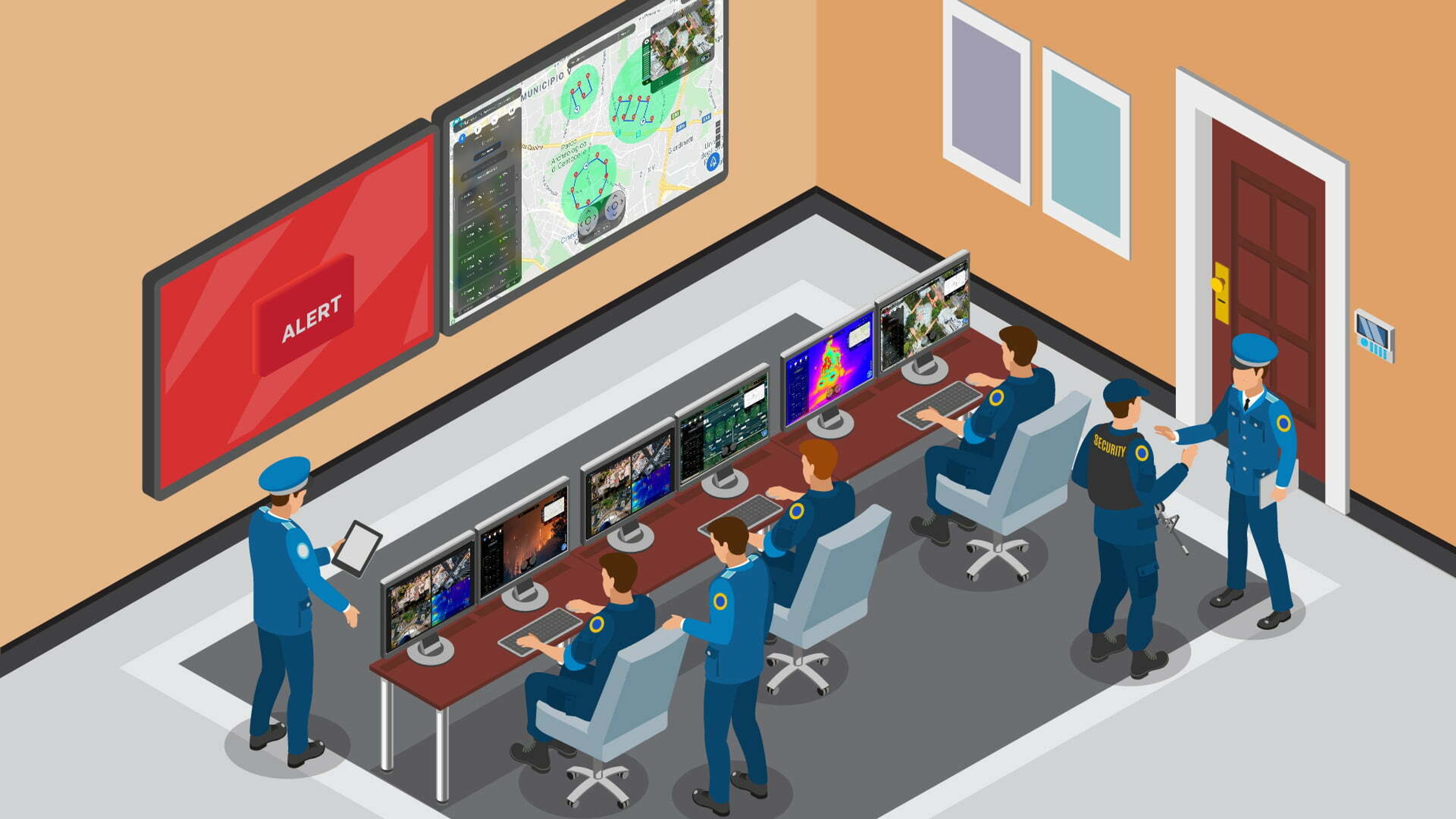 drone response center