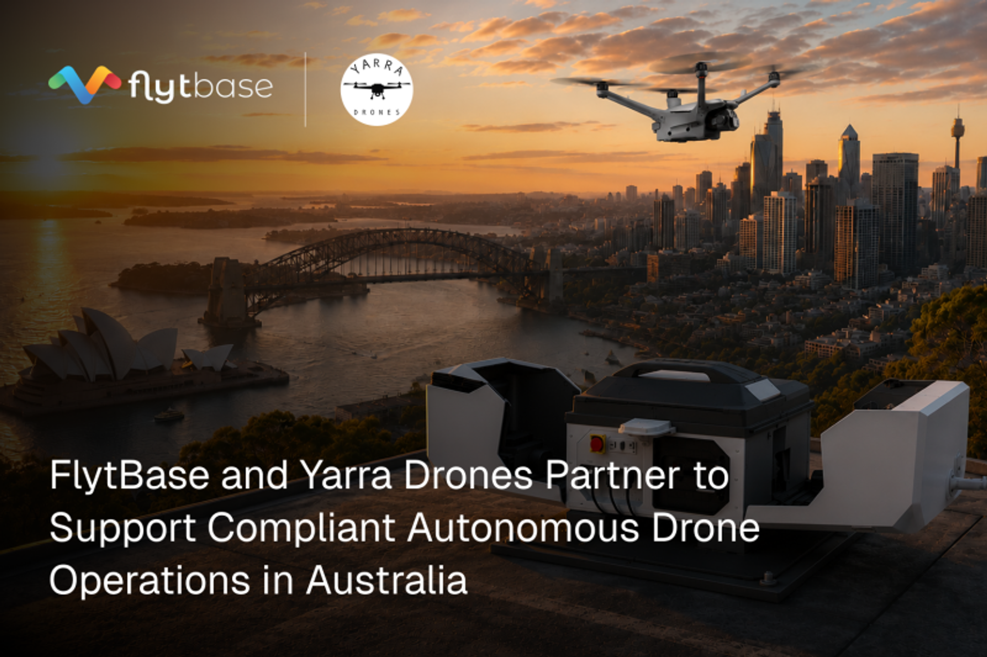 FlytBase and Yarra Drones Partner to Scale Compliant Autonomous Operations in Australia