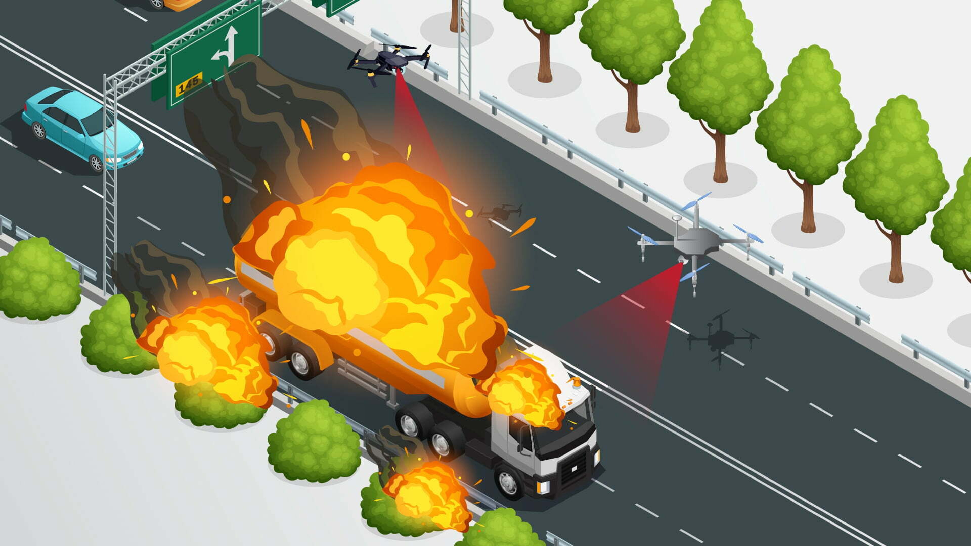road accident