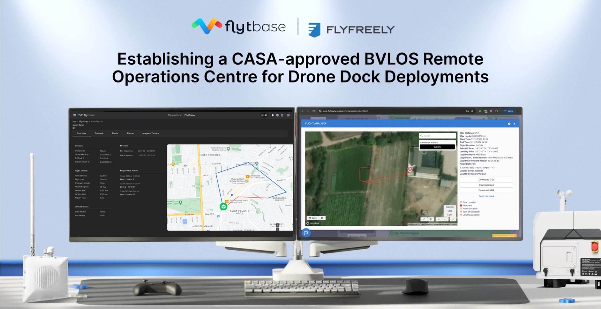 Establishing a CASA-approved BVLOS Remote Operations Centre for Drone Dock Deployments