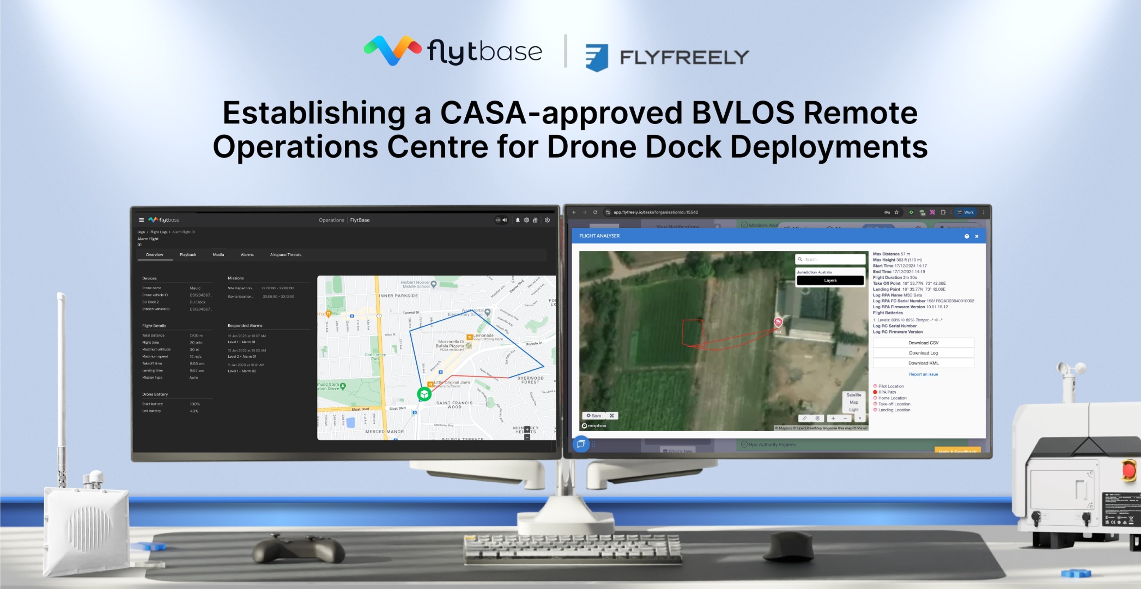 Establishing a CASA-approved BVLOS Remote Operations Centre for Drone Dock Deployments