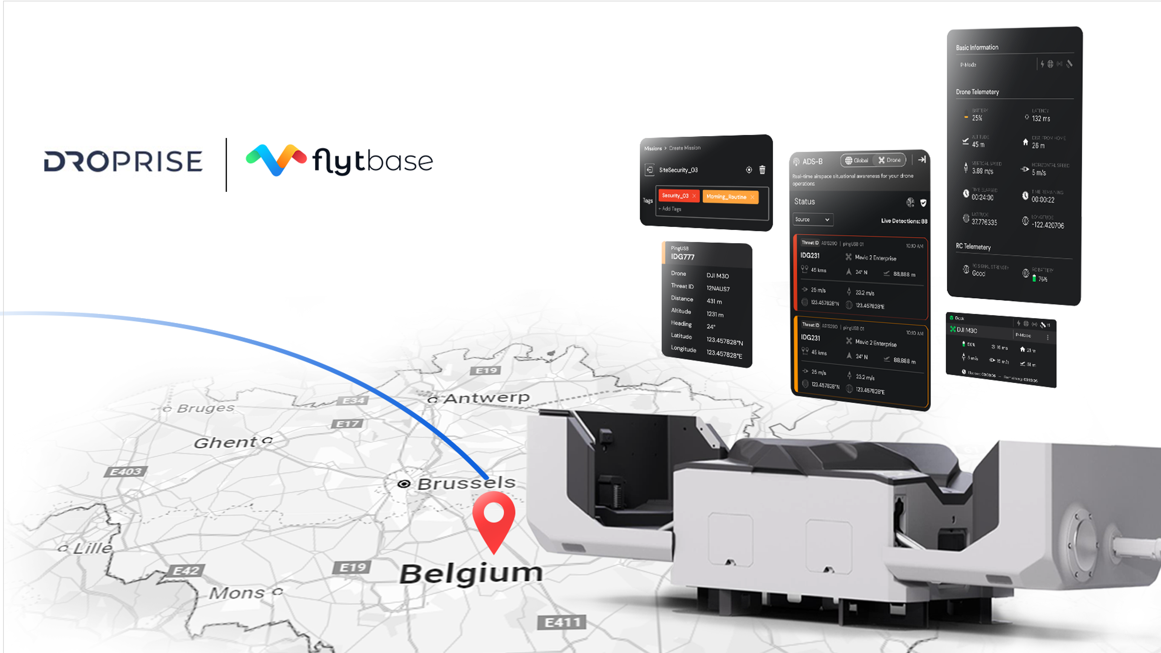 Journée de lancement de Droprise X FlytBase