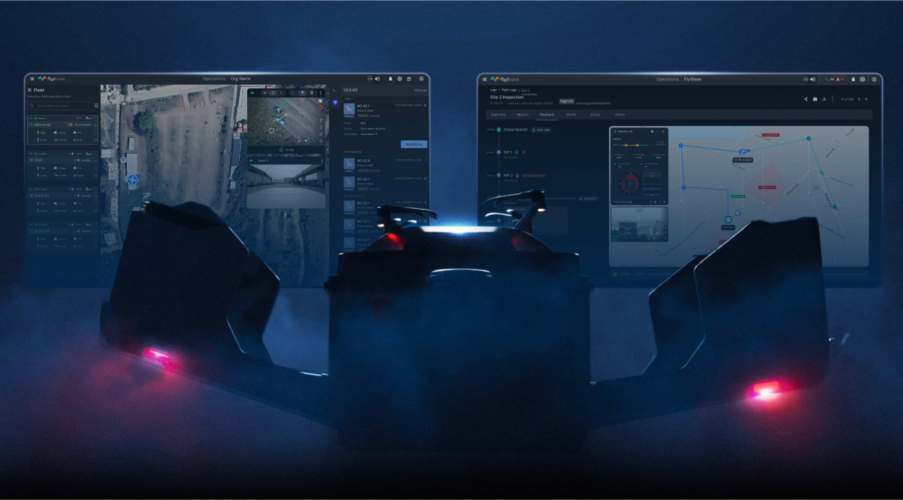 أتمتة عمليات الطائرات بدون طيار للمؤسسات باستخدام DJI Dock 3 و FlytBase