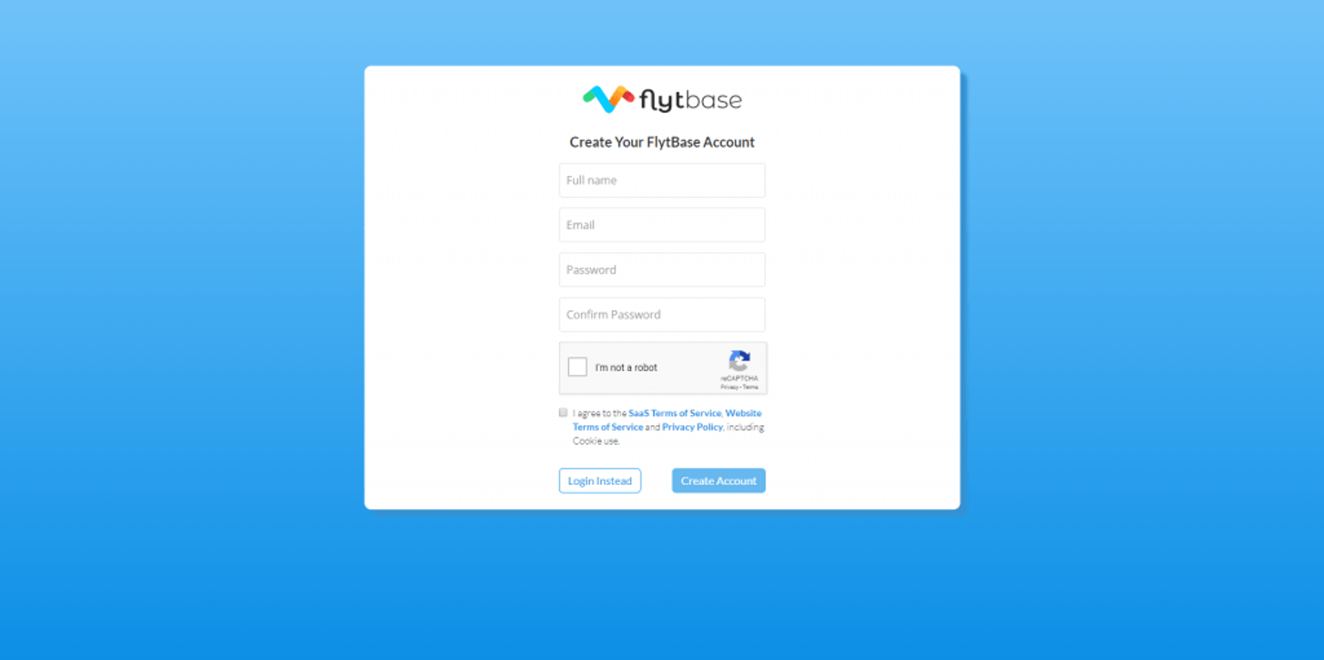 flytbase cloud sign up