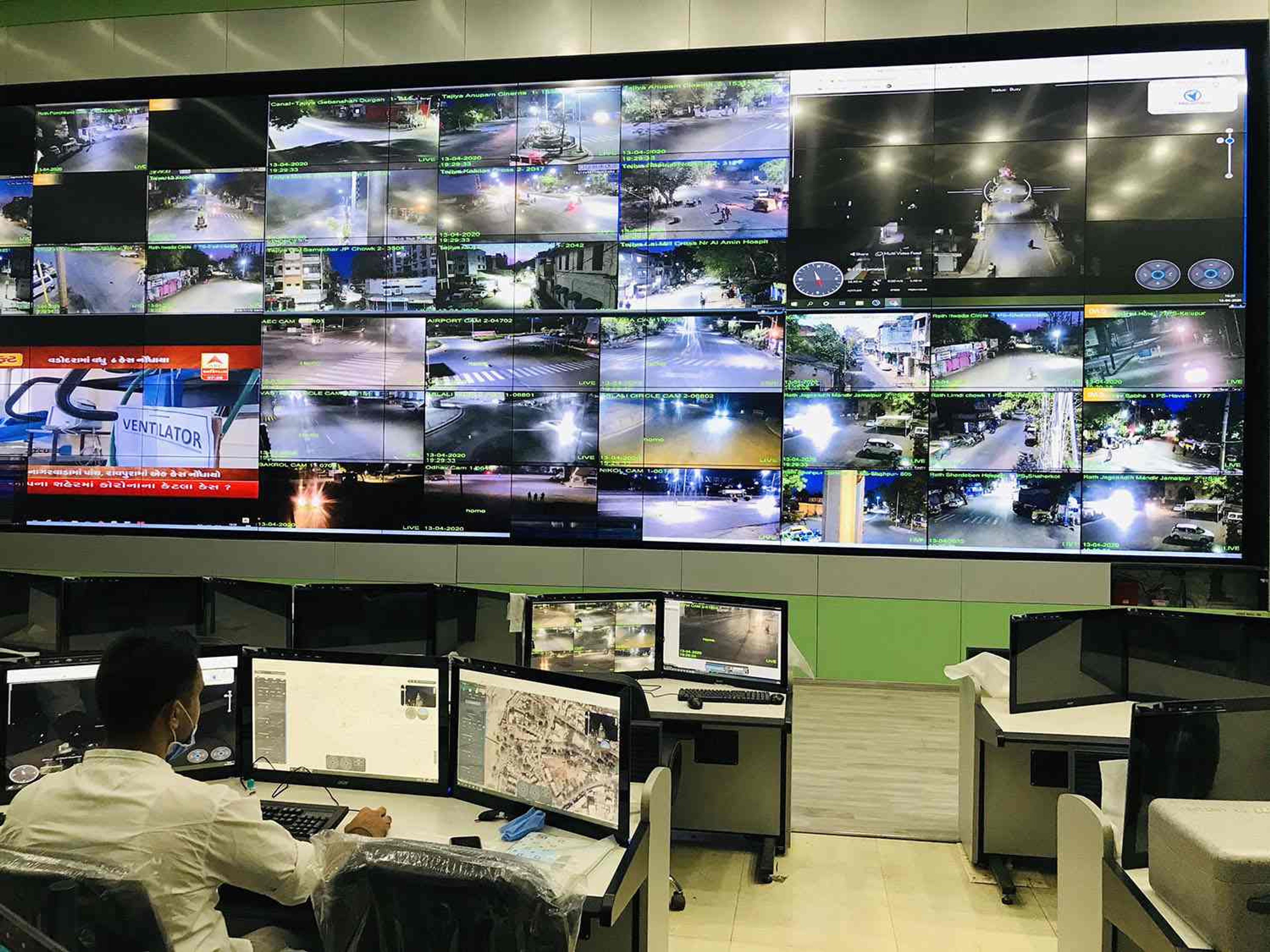 Command Center for real time monitoring