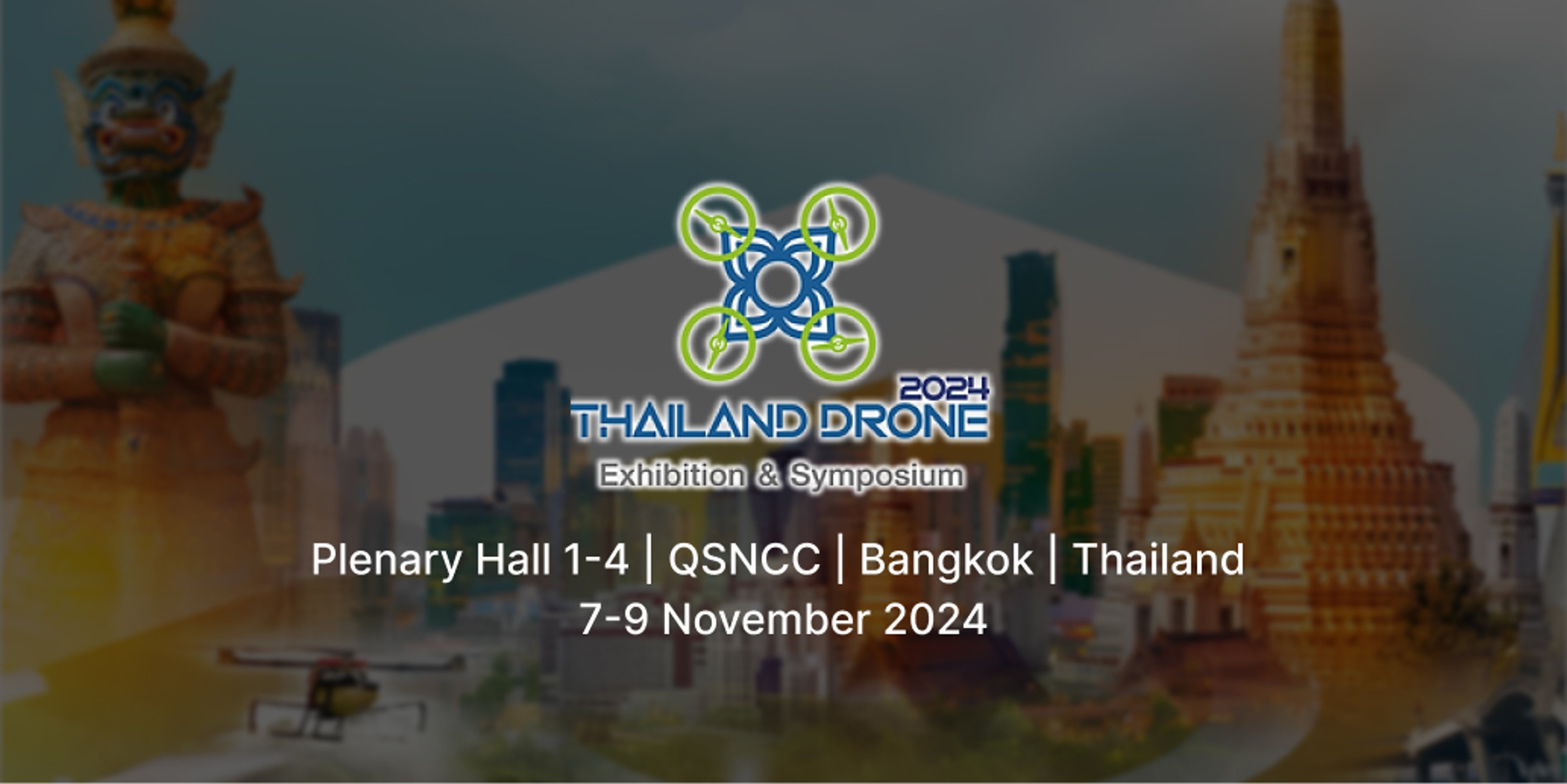 Salon et symposium sur les drones en Thaïlande