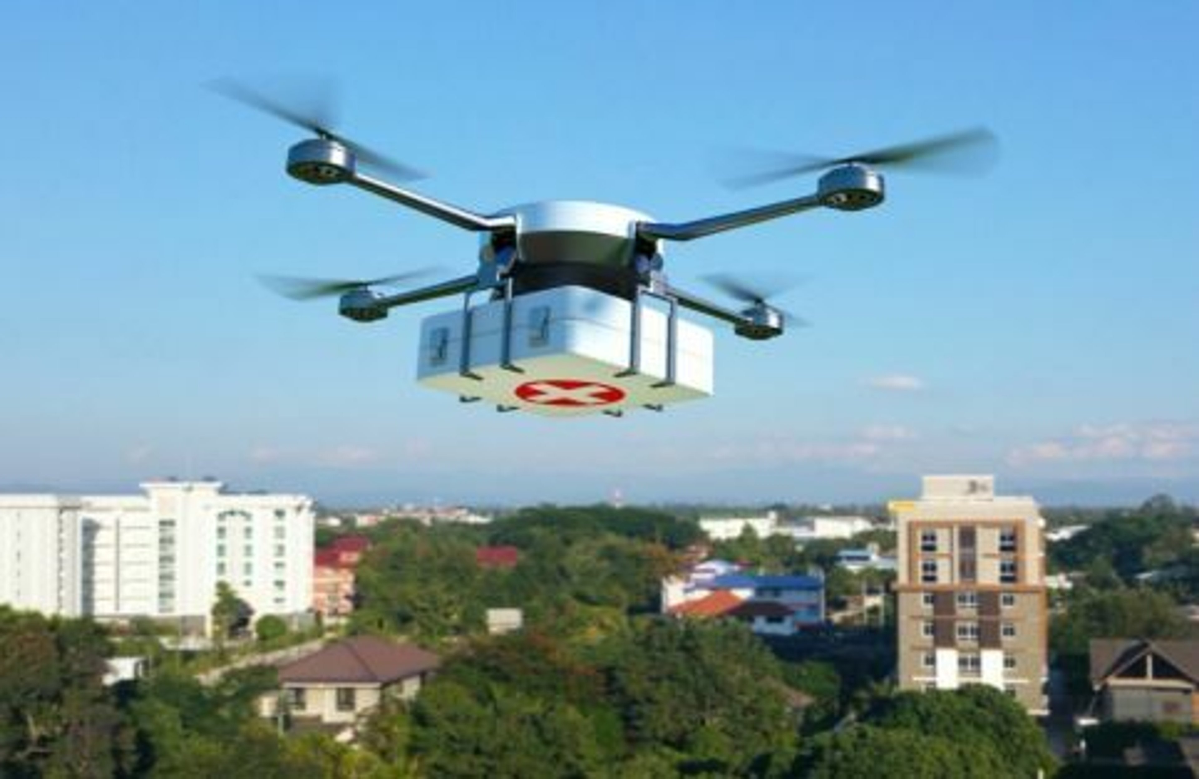 Drones serão utilizados para auxiliar nas medidas de confinamento e apoiar os profissionais de saúde.