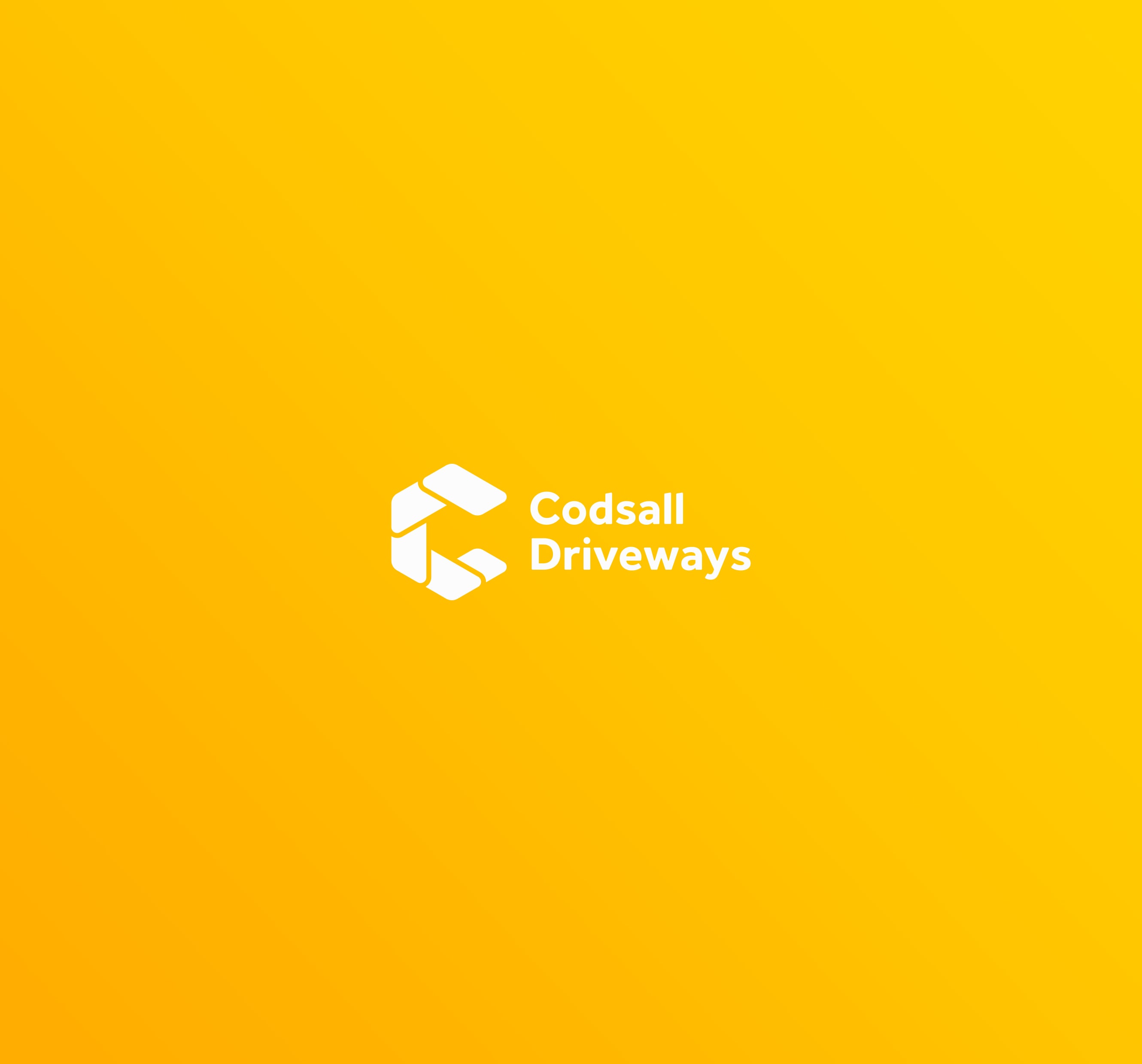 Codsall Driveways logo design by Silk Studio.
