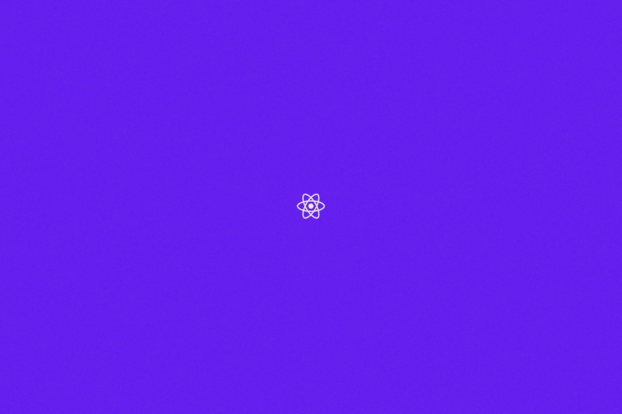 The React.js logo