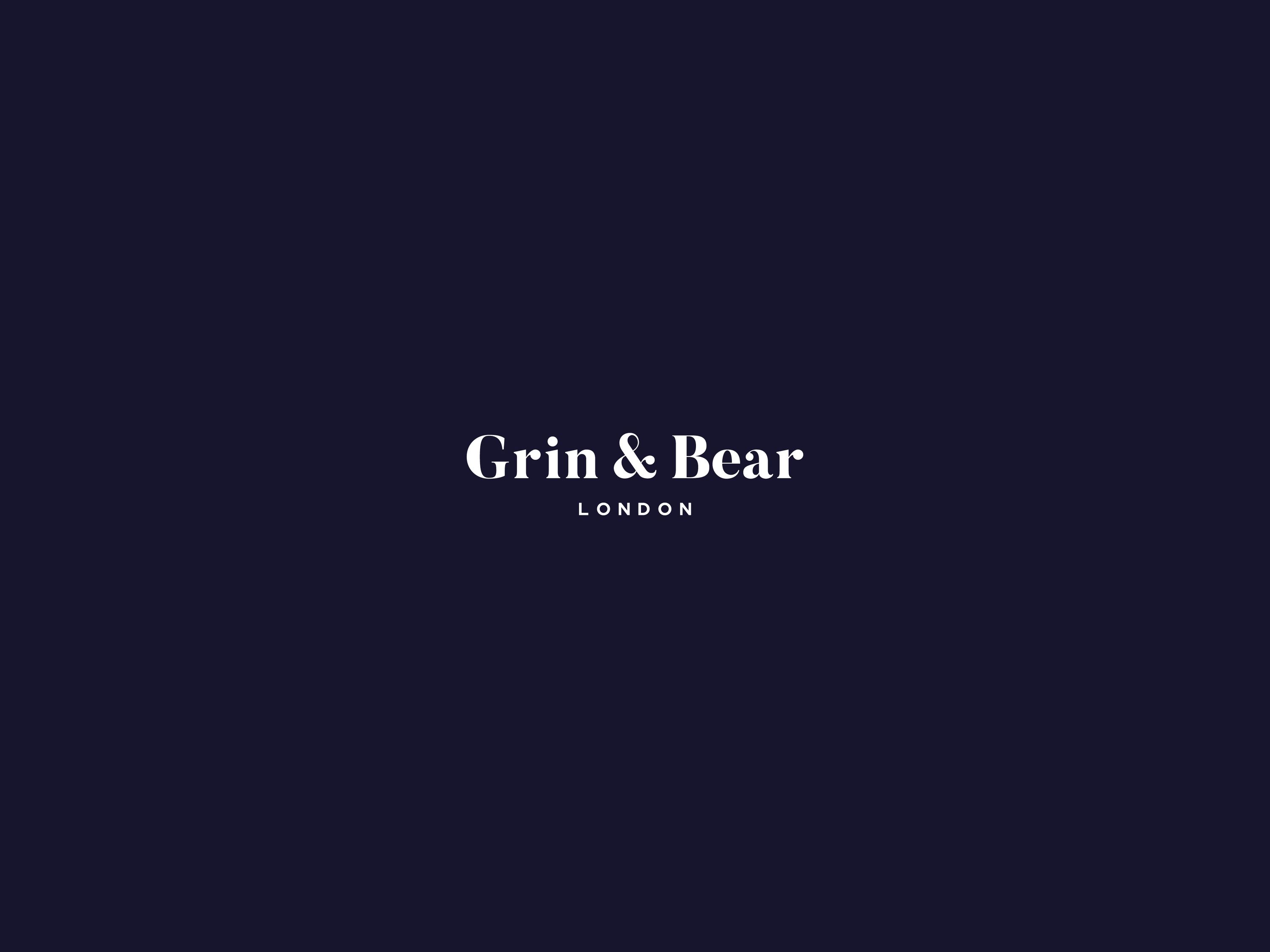 Grin & Bear London logo.
