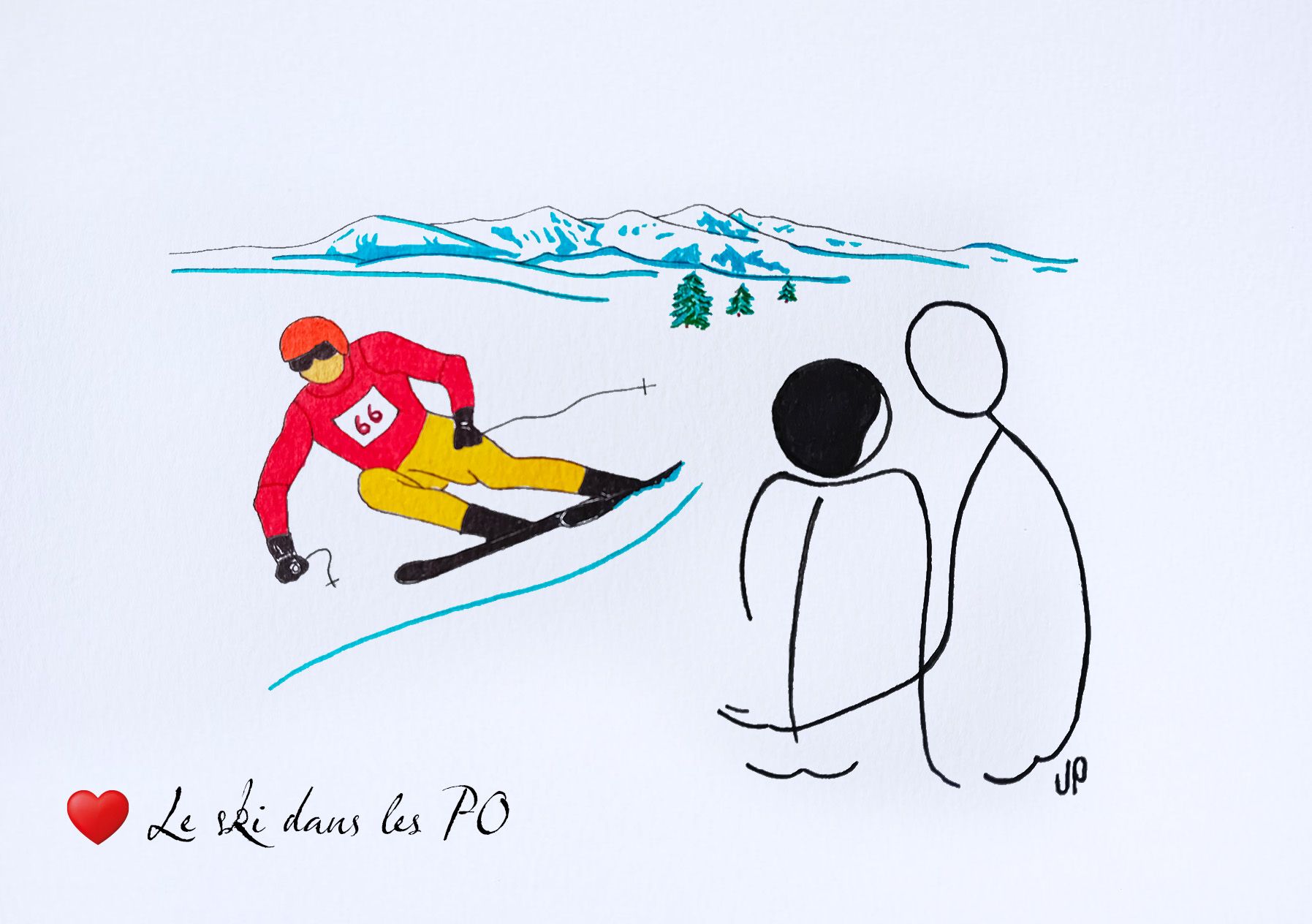 Le ski dans les PO