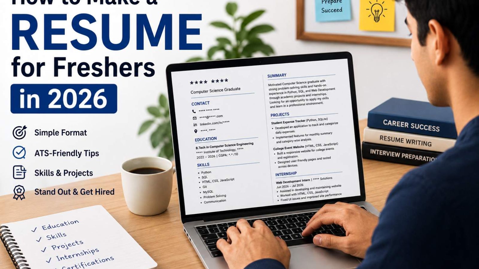 How to Make a Resume for Freshers in 2026