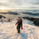 Cypress Mountain Snow Covered Summit