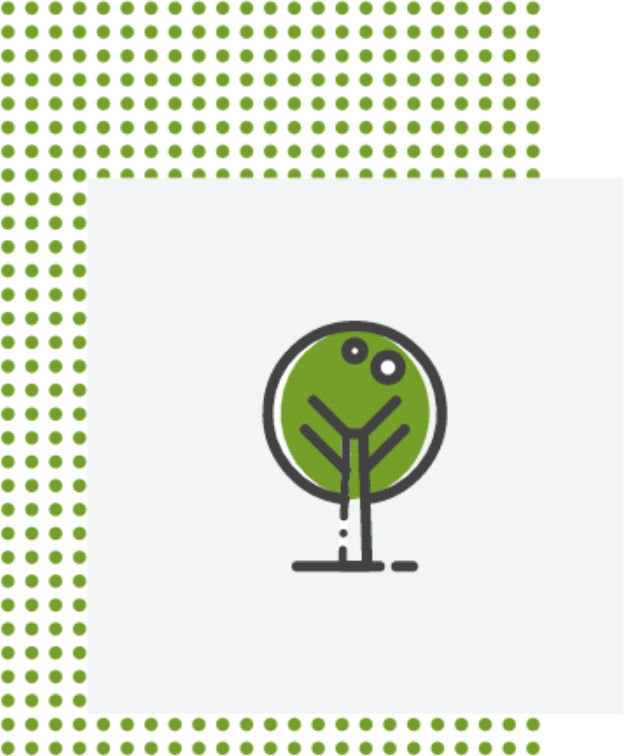 Green tree icon