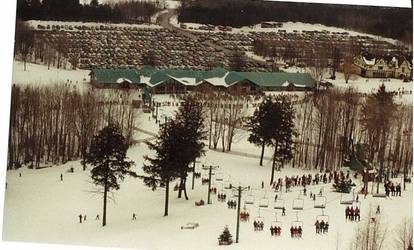 1963: world's first triple chairlift at Boyne Highlands