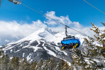 Ramcharger 8 Chairlift at Big Sky Resort