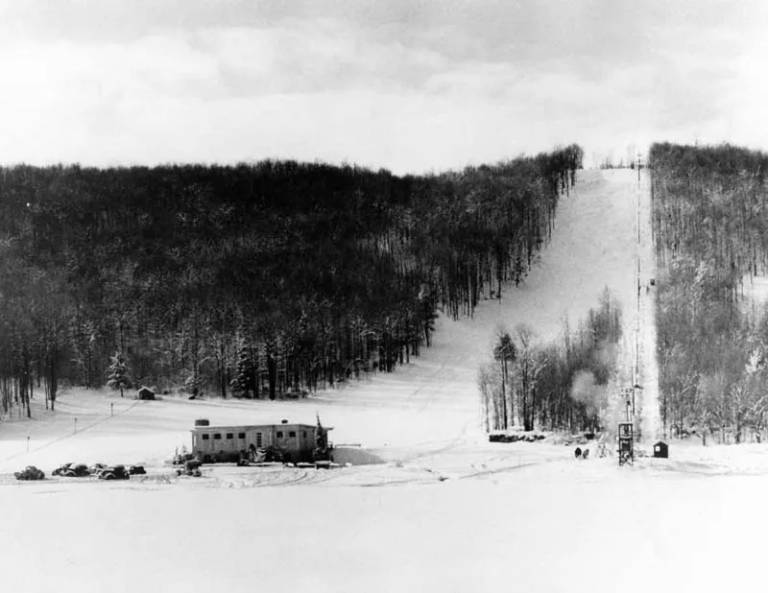 Boyne Mountain in its earliest stages.