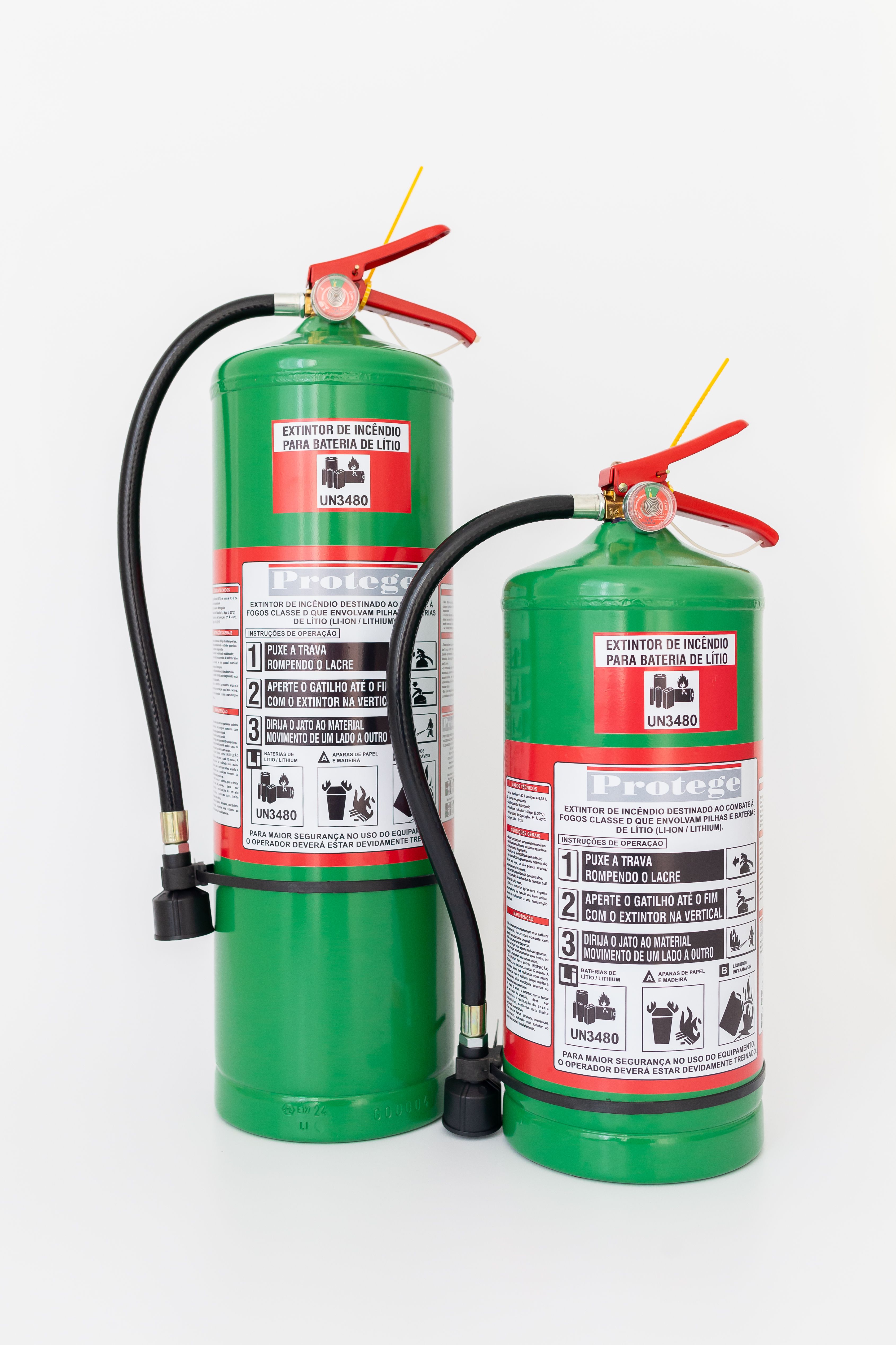 Extintor lítio