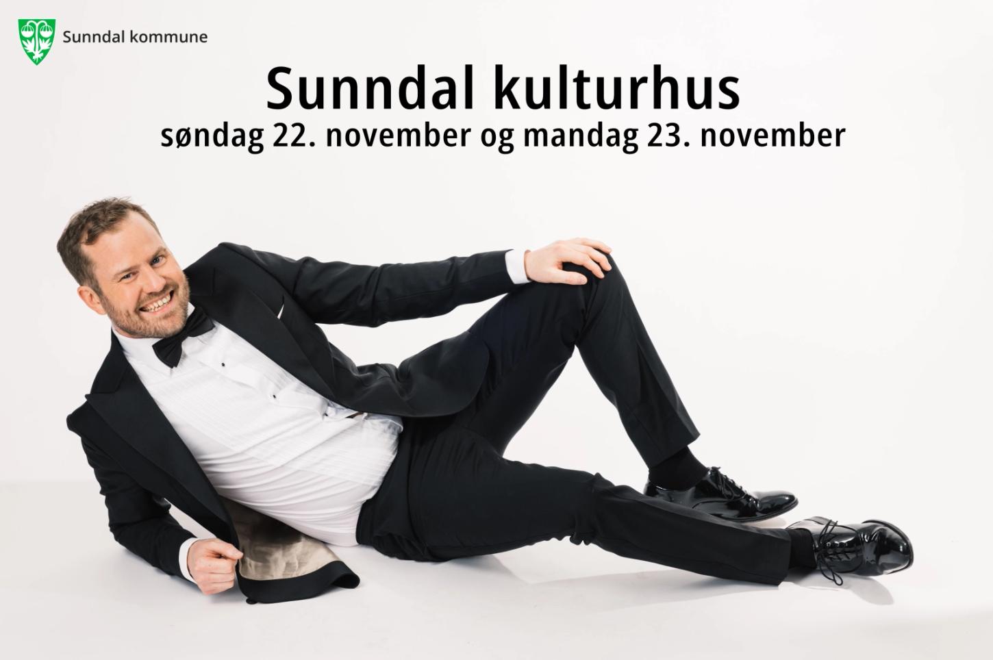 Sunndal kommune. Sunndal kulturhus. Søndag 22. november og mandag 23. november.