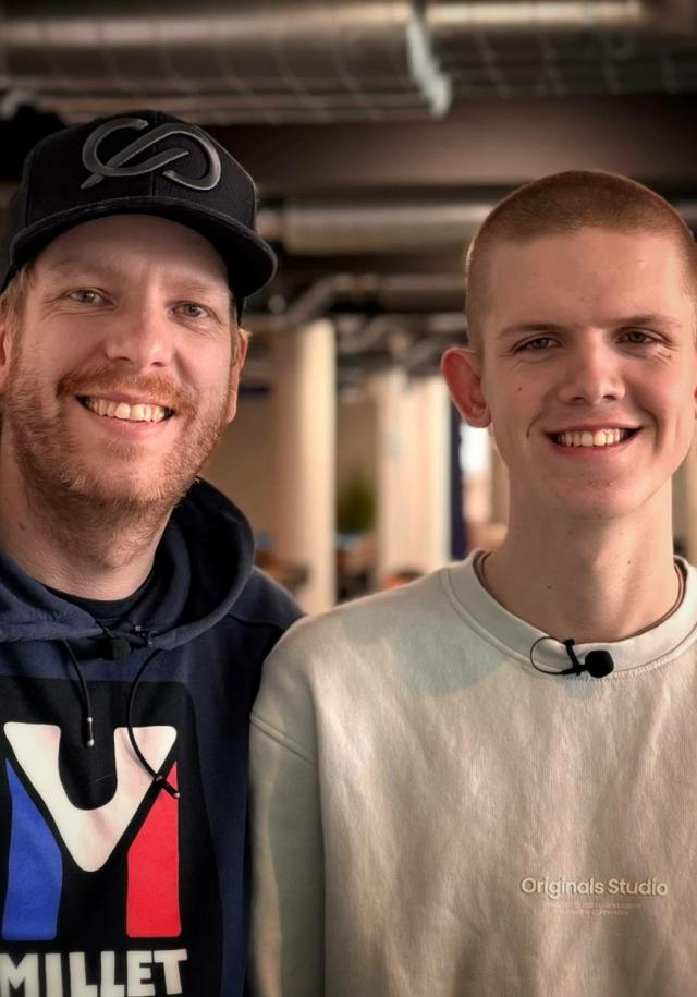 Øyvind og Syver Blindheim