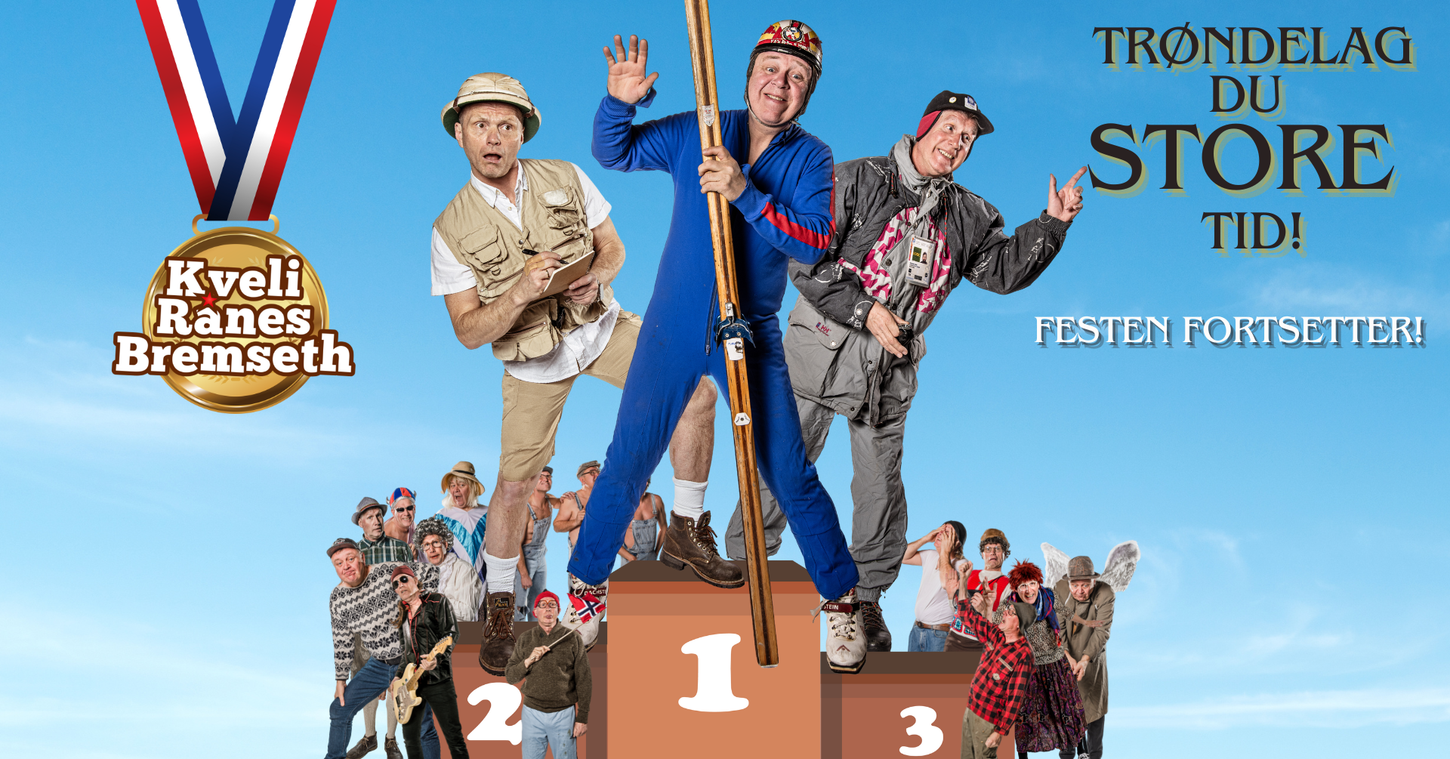 Kveli Rånes Bremseth. Trøndelag du store tid! Festen fortsetter!