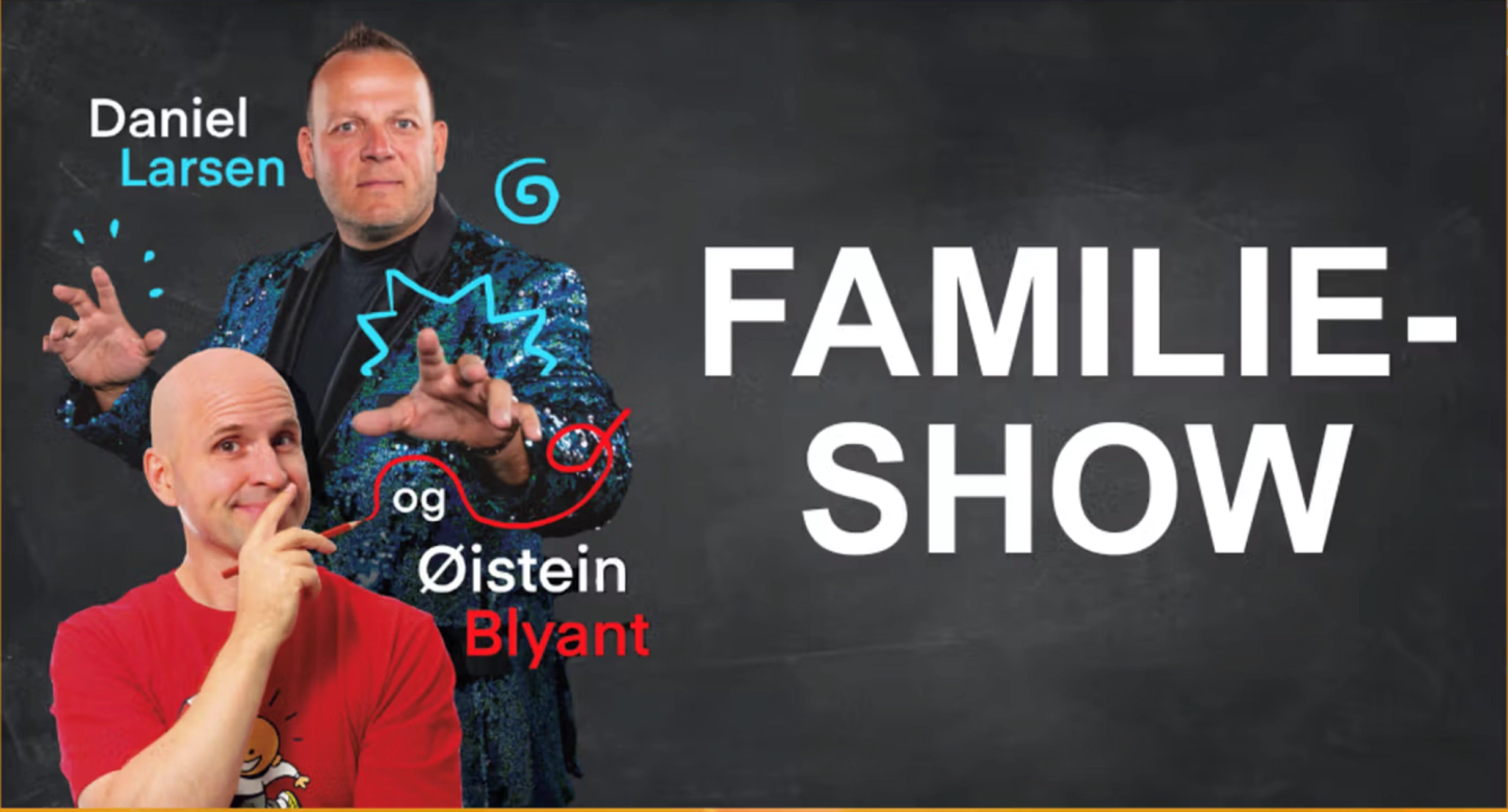 Daniel Larsen og Øistein Blyant - Familieshow