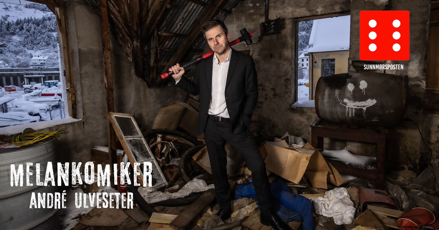 Melankomiker. André Ulveseter. Terningkast 6 Sunnmørsposten.