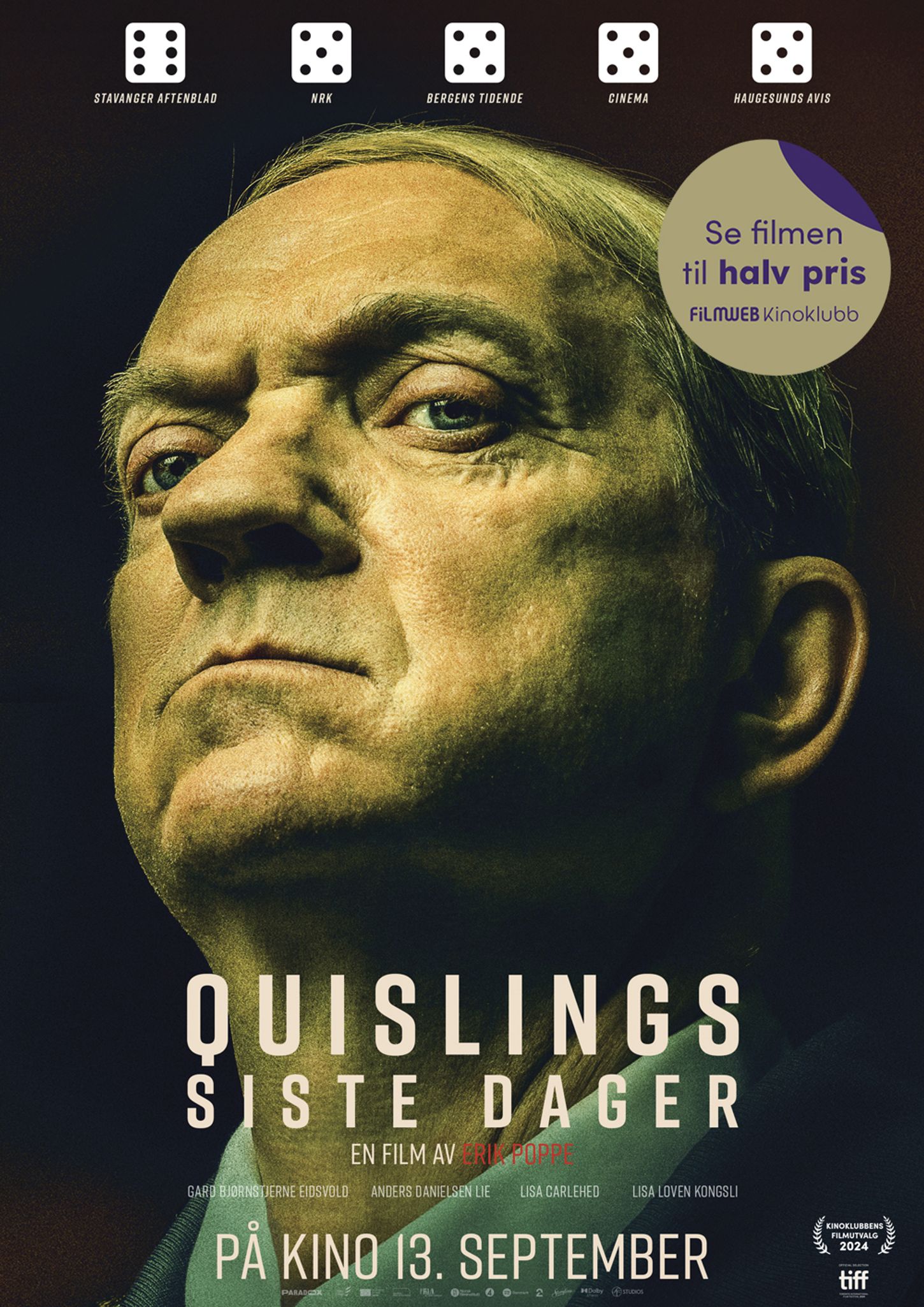 quislings siste dager på kino 13. september
