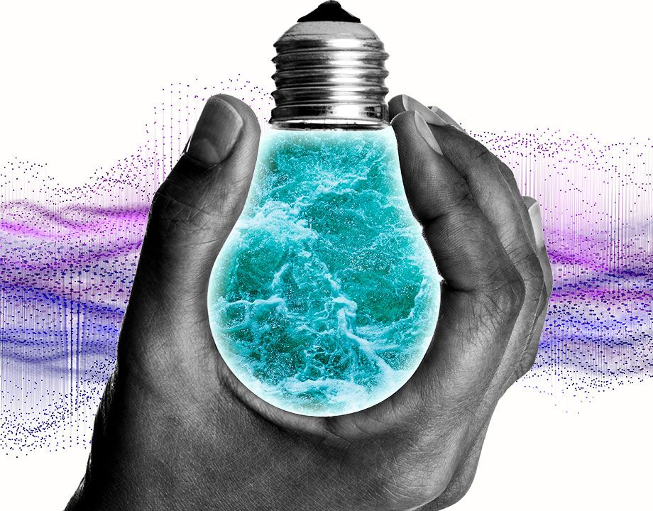 Illustration of sustainable energy and water management practices aligned with ISO 50001 and ISO 46001 standards. Select 77 more words to run Humanizer.