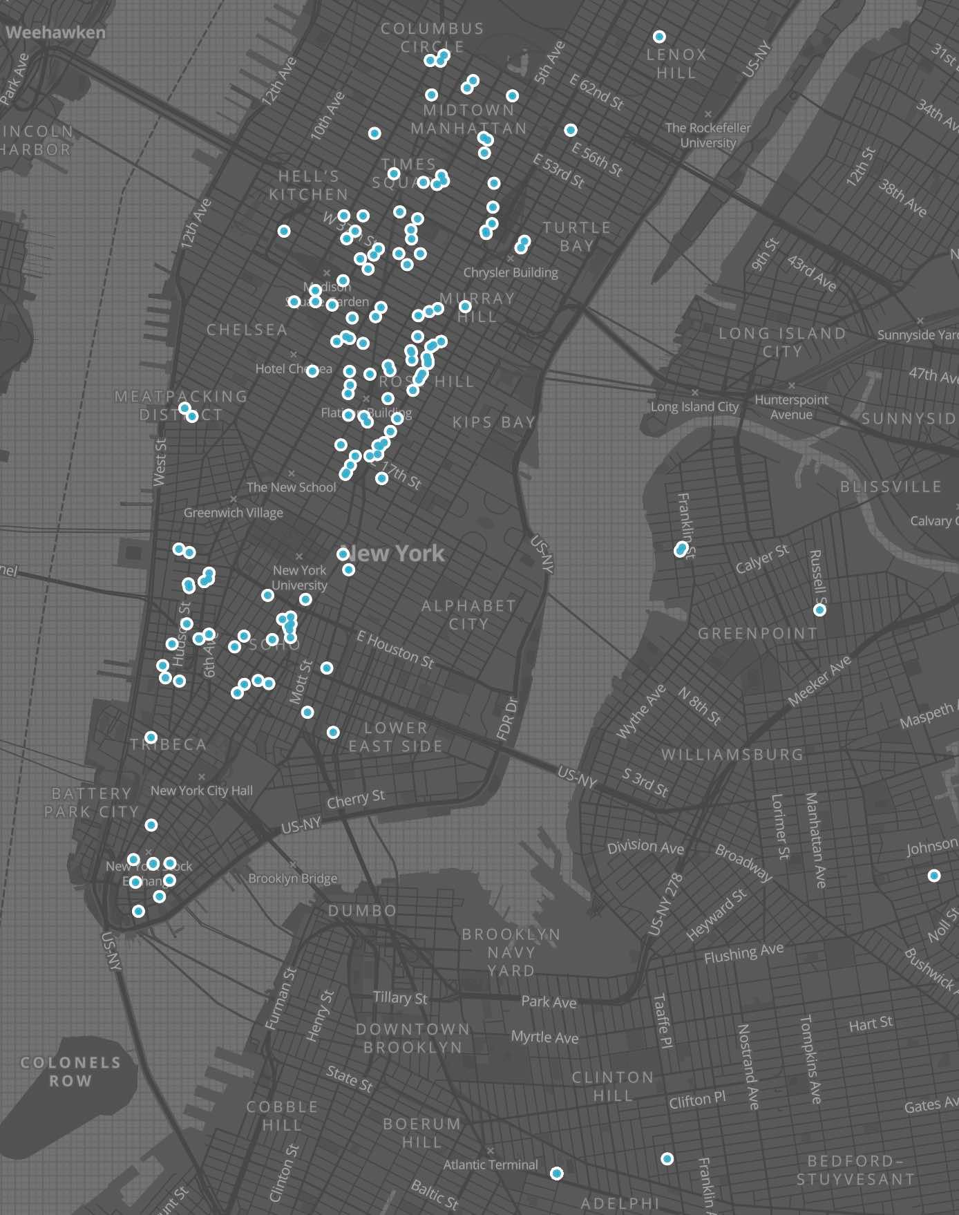Tech Companies and Startups in New York