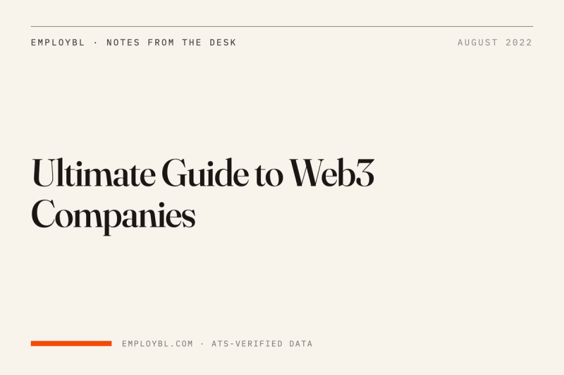 Ultimate Guide to Web3 Companies