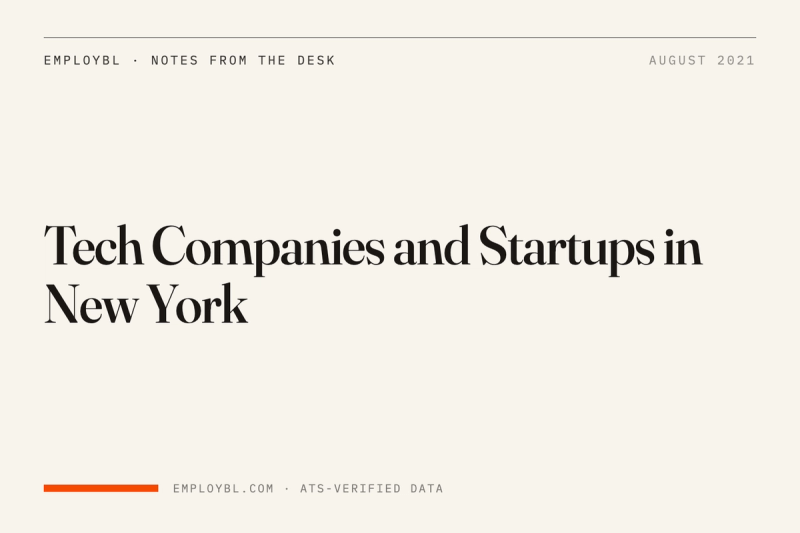 Tech Companies and Startups in New York