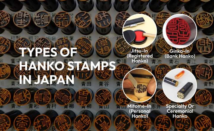 common types of hanko in japan