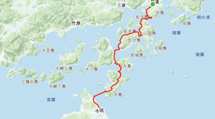 岛波街道路线