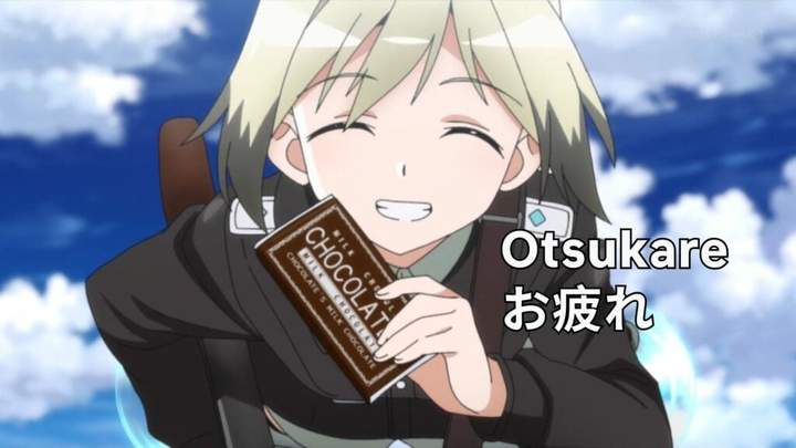using-otsukare-in-anime