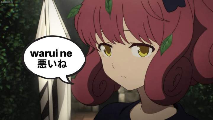 warui ne in japanese