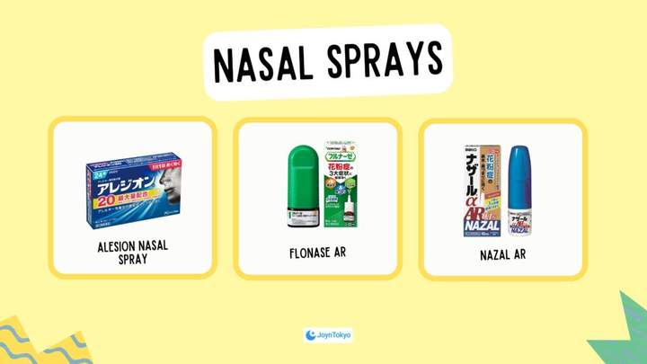 NASAL SPRAYS