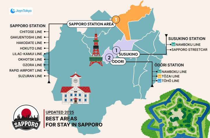 Where to Stay in Sapporo