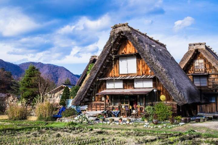 白川乡村内