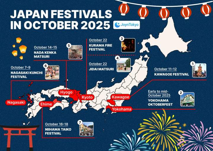 top Japanese festivals must join in october