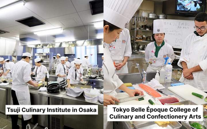 日本的烹饪和酒店管理职业学校