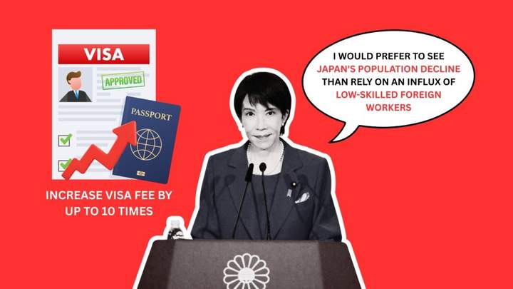 japan visa fee increased